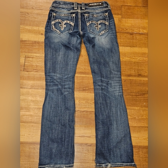 Rock Revival Women's Alanis Boot Jeans Size 30 - Picture 4 of 9